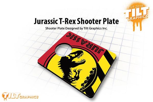 Jurassic T-Rex Shooter Plate