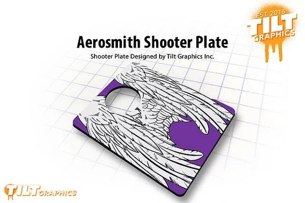 Aerosmith Shooter Plate