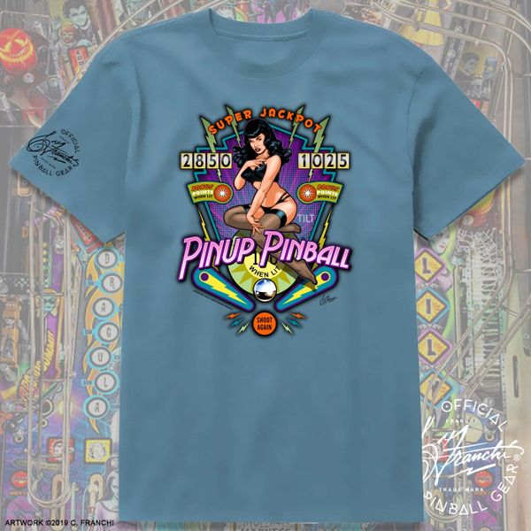 PINUP PINBALL T-SHIRT Franchi
