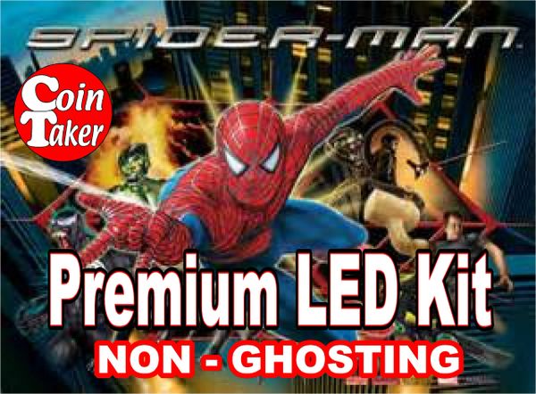 SPIDERMAN / & BLACK -1 LED Kit w Premium Non-Ghosting LEDs