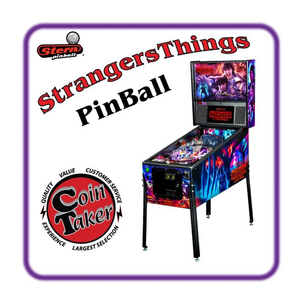 Stranger Things Premium Pinball by Stern