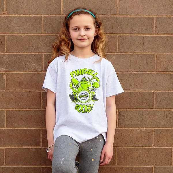 "Pinball Rocks" Kids Tee