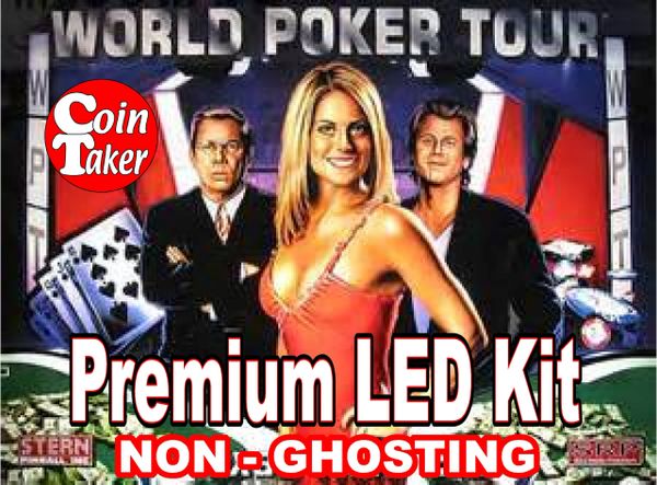 WORLD POKER TOUR-1 Pro LED Kit w Premium Non-Ghosting LEDs
