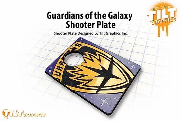 Guardians of the Galaxy: Badge Shooter Plate