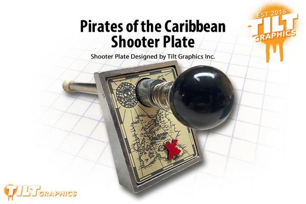 Pirates of the Caribbean Shooter Plate