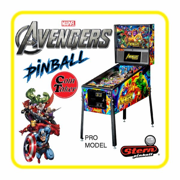 NOVUS 2  CoinTaker, distributor of pinball machines ,toppers, and parts.