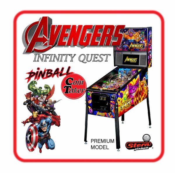 AVENGERS Infinity Quest Premium Pinball by Stern