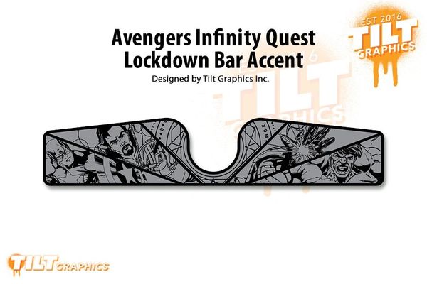 Avengers Infinity Quest Lockdown Bar Accents