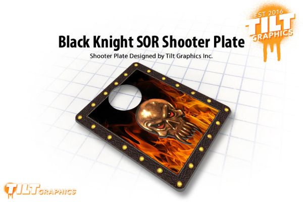 Black Knight: 4 Color Sword of Rage Shooter Plate