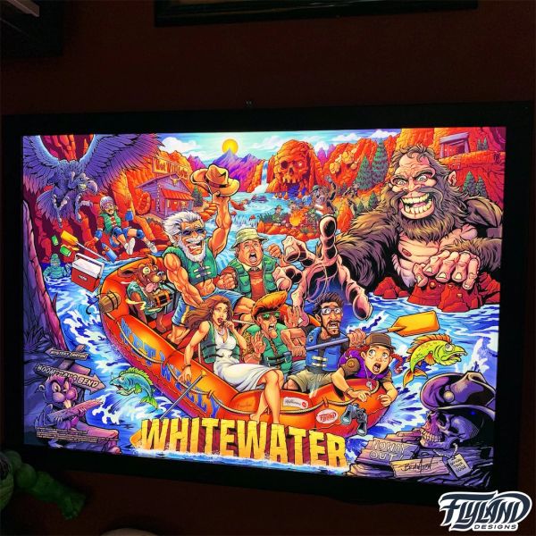 WhiteWater Alternate Acrylic Backglass (Limited Edition)