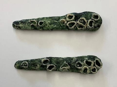 STERN POTC BARNACLES FLIPPER TOPPERS 2 PCS