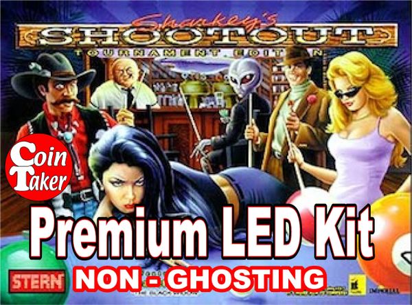 SHARKEY'S SHOOTOUT-1 Pro LED Kit w Premium Non-Ghosting LEDs