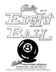 Eight Ball Bally Pinball Manual