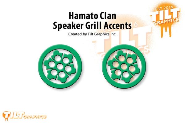 TMNT: Hamato Clan Speaker Grill Accents