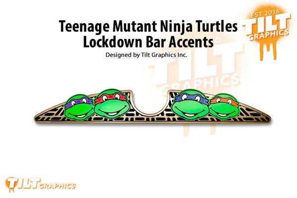 Teenage Mutant Ninja Turtles Lockdown Bar Accents