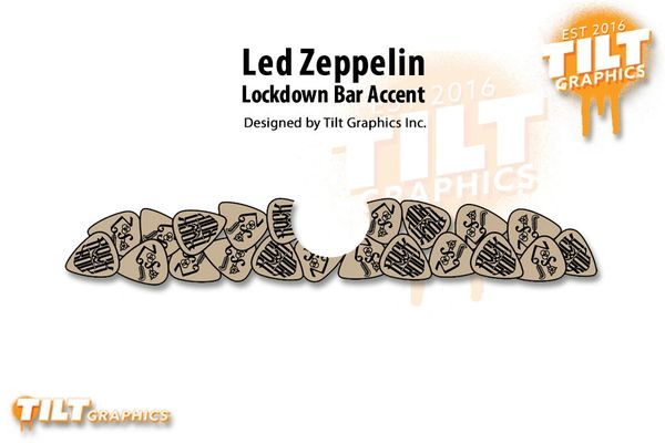 Led Inspired Lockdown Bar Accent | CoinTaker, distributor of pinball machines ,toppers, and parts.