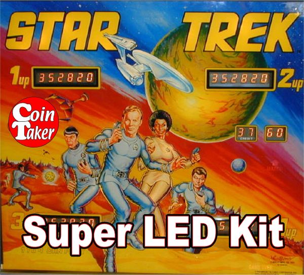 2. STAR TREK - 1978 LED Kit w Super LEDs