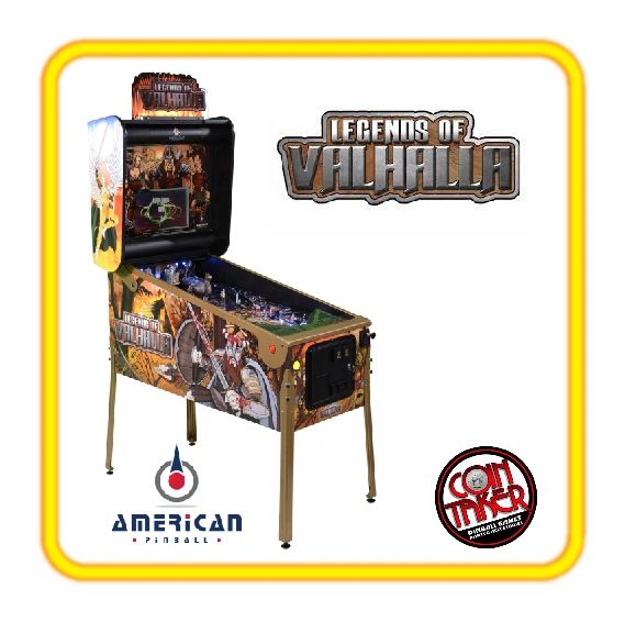 Legends of Valhalla Pinball LOV Deluxe LE (300) units DEPOSIT ONLY