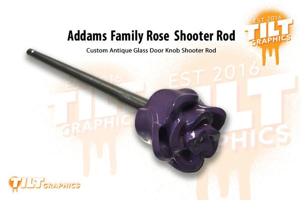 Addams Family Purple Rose Shooter Rod