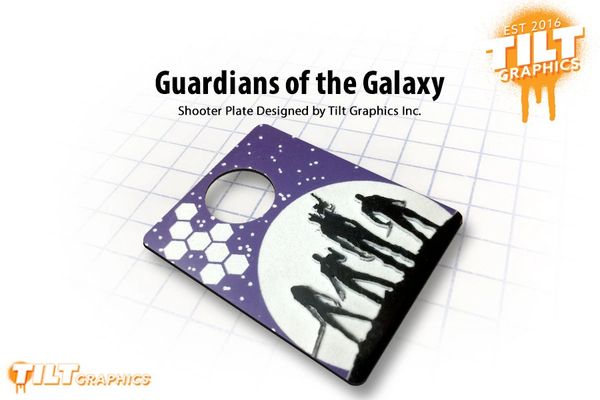 GOTG 3D Shooter Plate