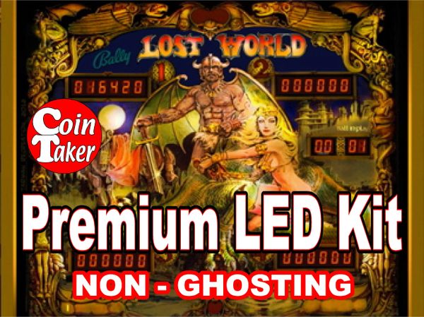 LOST WORLD Bally (1978) LED Kit with Premium Non-Ghosting LEDs