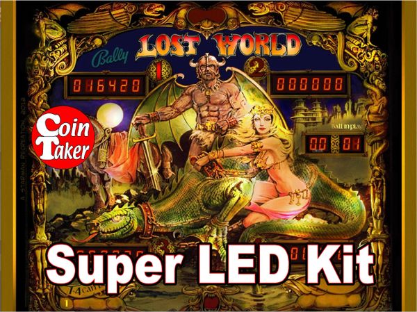 2. LOST WORLD (1978) LED Kit w Super LEDs