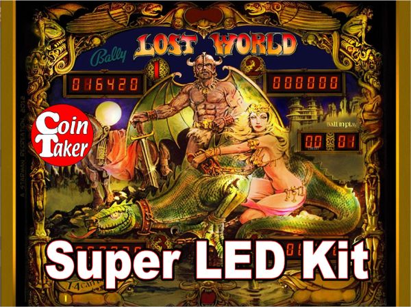 LOST WORLD (1978) LED Kit w Super LEDs