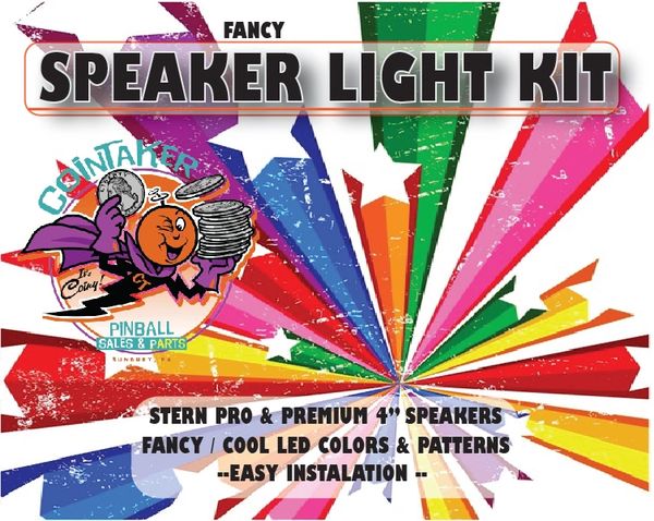 Speaker Light Kit Fancy 4"Stern Premium & Pro