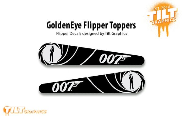 GoldenEye Flipper Toppers