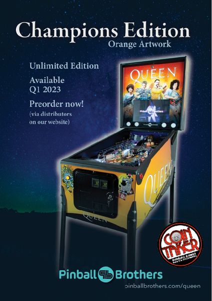 QUEEN CHAMPIONS EDITION - DEPOSIT ONLY