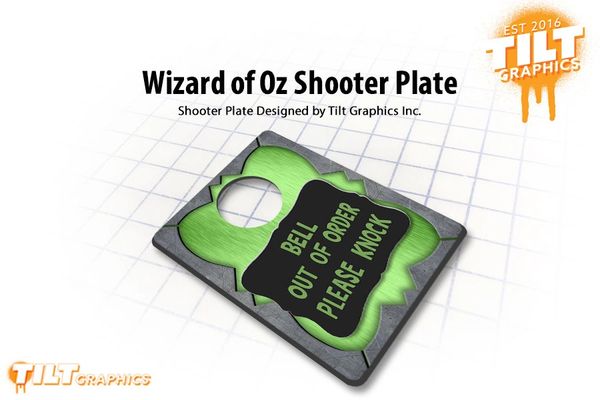 Wizard of Oz Shooter Plate