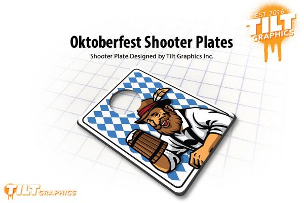 Oktoberfest Shooter Plate