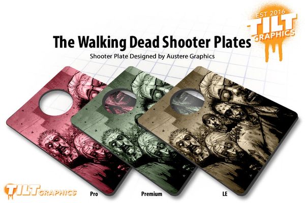 The Walking Dead Zombie Shooter Plate
