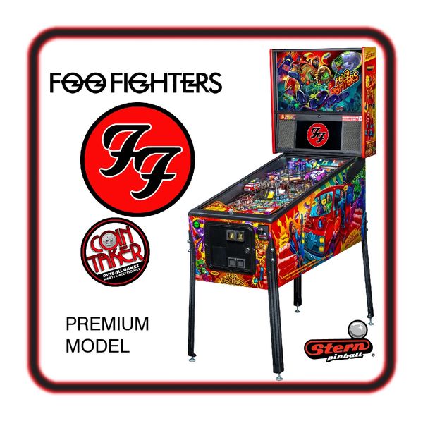 FOO FIGHTERS Premium by Stern Pinball