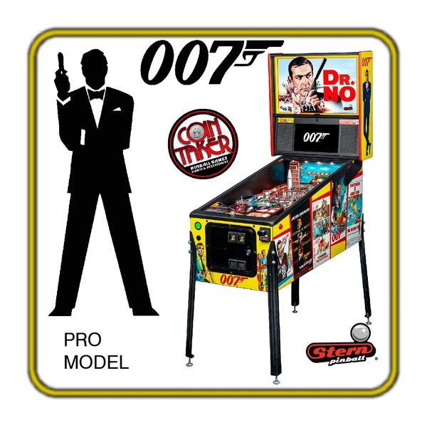 James Bond 007 Stern PRO PINBALL