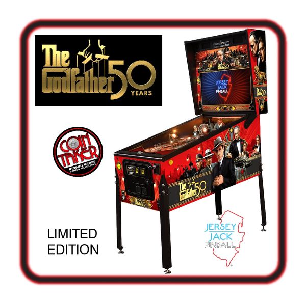 The Godfather Pinball Machine - Limited Edition Model