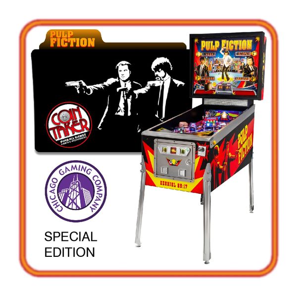 Pulp Fiction Pinball | CoinTaker, distributor of pinball