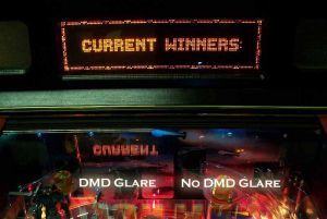 DMD No Glare Film For Stern Pinball Machines - Outer Mounting