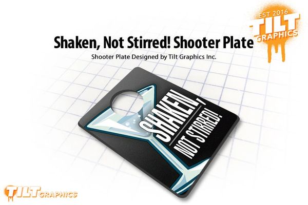 Shaken Not Stirred! Shooter Plate