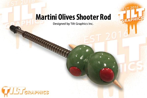 Martini Olives Shooter Rod