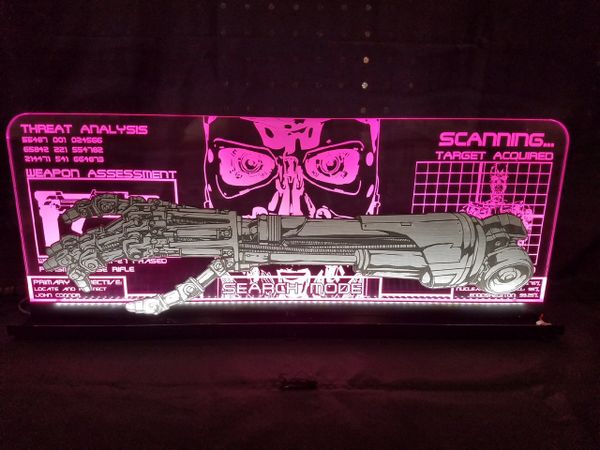 TERMINATOR 2 PINBALL TOPPER