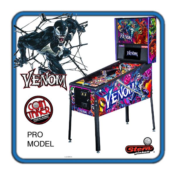 Venom Premium Pinball Machine by Stern