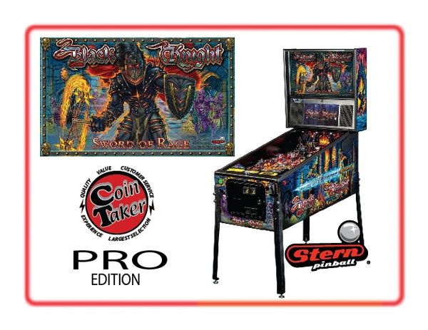 BLACK KNIGHT SWORDS OF RAGE PRO PINBALL - DEPOSIT ONLY