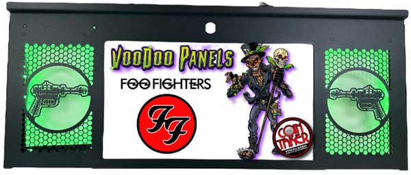 FOO FIGHTERS RAY GUN Voodoo Laser Cut Speaker Panel