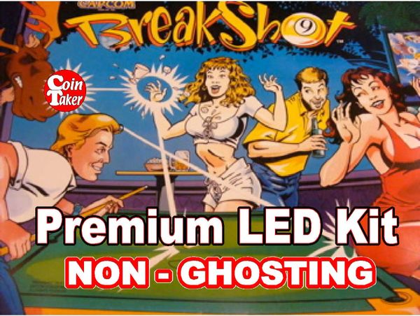 BREAKSHOT LED Kit with Premium Non Ghosting LEDs