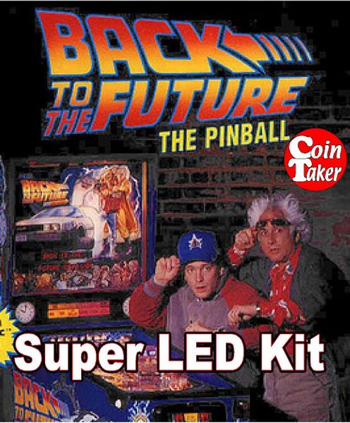 2. BACK TO THE FUTURE LED Kit w Super LEDs