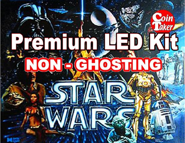 STAR WARS Data East 1992 LED Kit with Premium Non-Ghosting LEDs