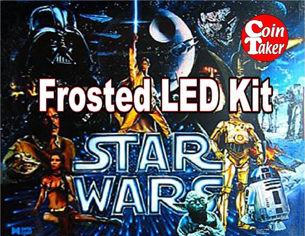 3. STAR WARS Data East 1992 LED Kit w Frosted LEDs