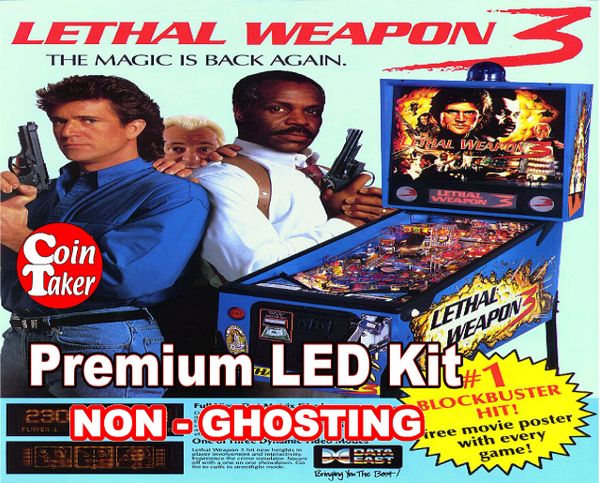 LETHAL WEAPON 3 LED Kit with Premium Non-Ghosting LEDs