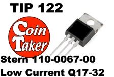 TIP 122 Transistor Stern Low Current - Flash Q17-32